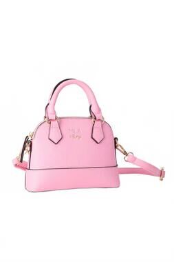 NEW MILA & ROSE girl's crossbody purse bag in bubblegum pink